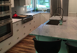 Modern white kitchen